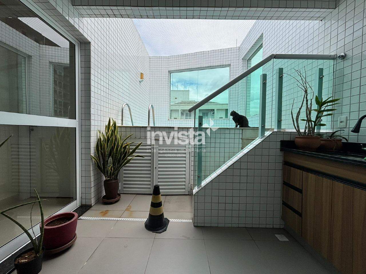 C&oacute;digo: 34597 R$ 899.000,00 Cobertura &agrave; venda no bairro Marap&eacute; 114 m&sup2; 2 quartos 2 vagas - Santos