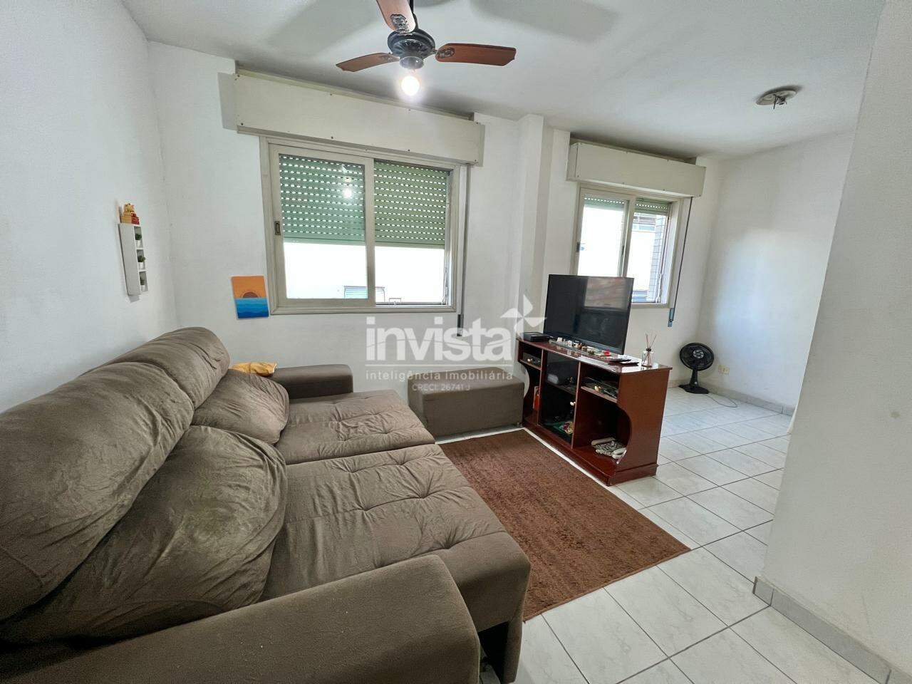 C&oacute;digo: 34816 R$ 350.000,00 Apartamento &agrave; venda no bairro Embar&eacute; 39 m&sup2; 1 quarto 1 vaga - Santos