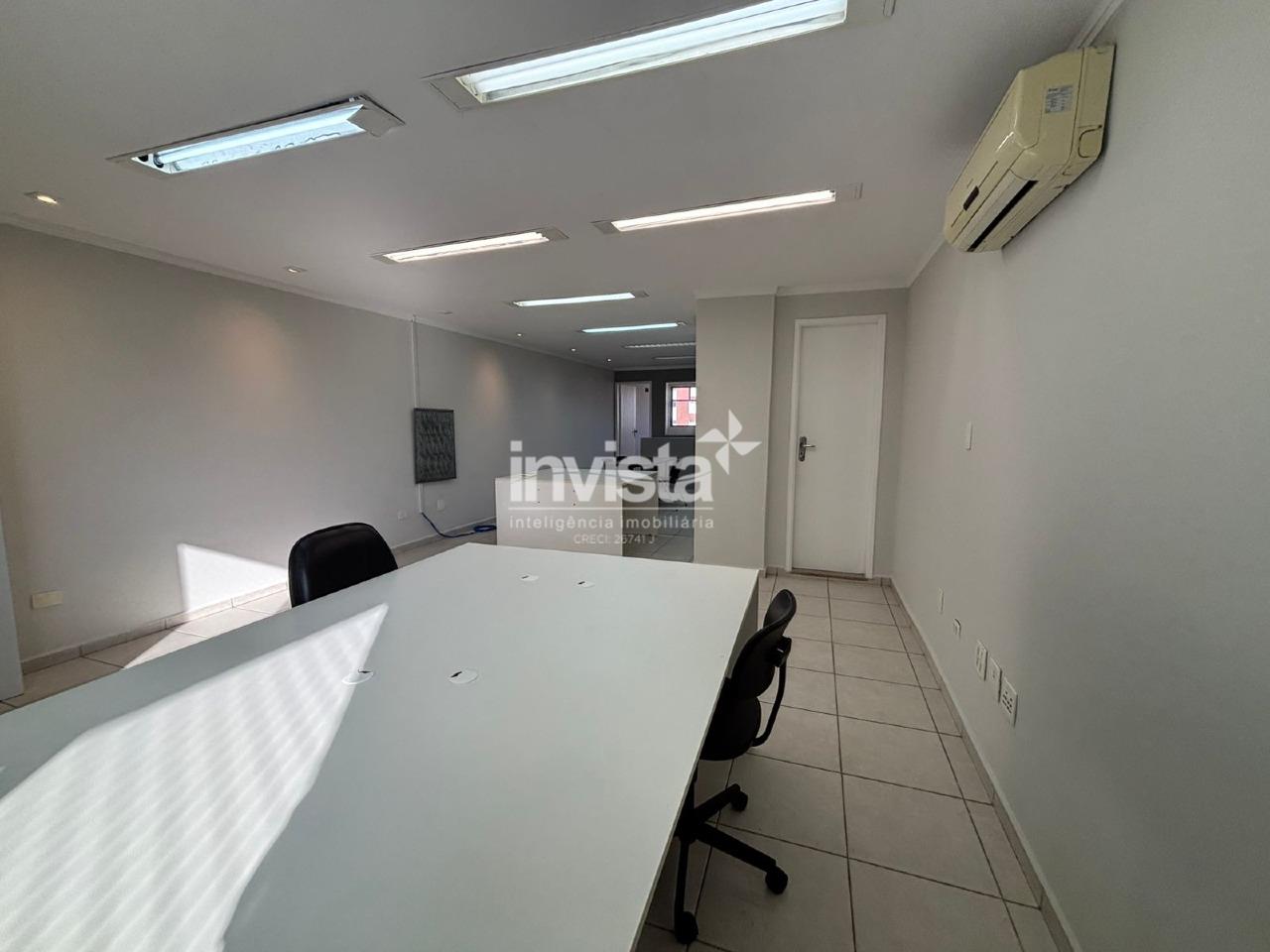 Sala Comercial para aluguel no bairro Vila Belmiro - Santos