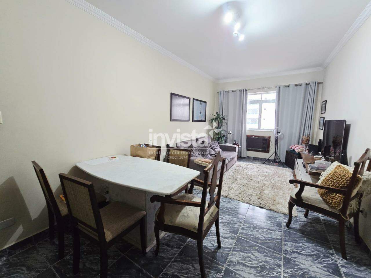 C&oacute;digo: 34896 R$ 700.000,00 Apartamento &agrave; venda no bairro Ponta da Praia 100 m&sup2; 2 quartos 1 vaga - Santos