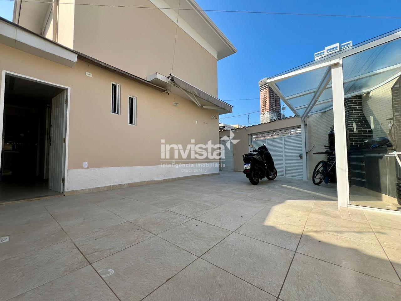 C&oacute;digo: 35042 R$ 885.000,00 Casa &agrave; venda no bairro Marap&eacute; 136 m&sup2; 2 quartos 2 vagas - Santos