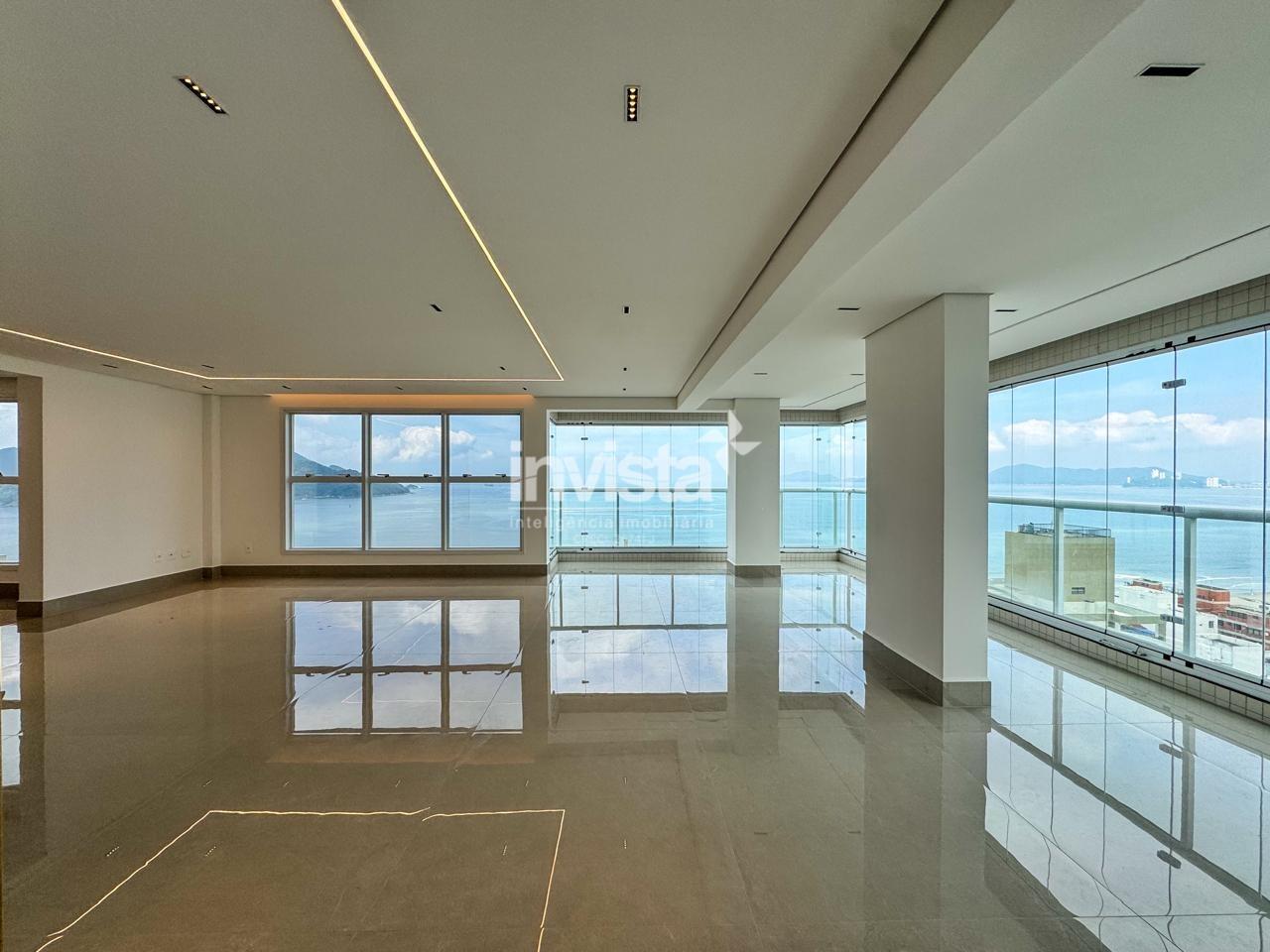 C&oacute;digo: 35196 R$ 5.700.000,00 Apartamento &agrave; venda no bairro Aparecida 237 m&sup2; 3 quartos 4 vagas - Santos