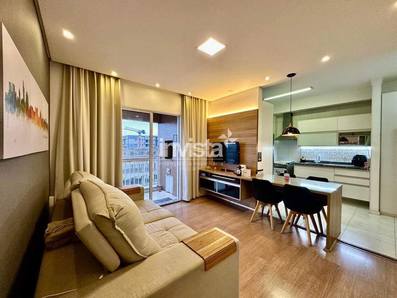 C&oacute;digo: 35300 R$ 540.000,00 Apartamento &agrave; venda no bairro Macuco 64 m&sup2; 2 quartos 1 vaga - Santos