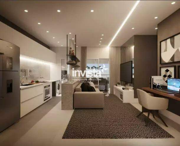 C&oacute;digo: 35417 R$ 960.000,00 Apartamento &agrave; venda no bairro Encruzilhada 72 m&sup2; 2 quartos 1 vaga - Santos