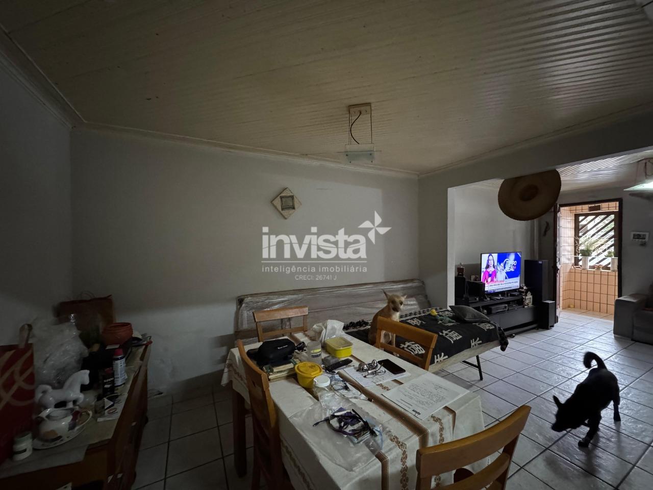 Casa &agrave; venda no bairro Marap&eacute; - Santos