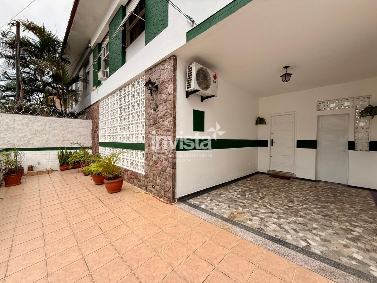 C&oacute;digo: 36041 R$ 1.200.000,00 Casa &agrave; venda no bairro Boqueir&atilde;o 180 m&sup2; 4 quartos 3 vagas - Santos