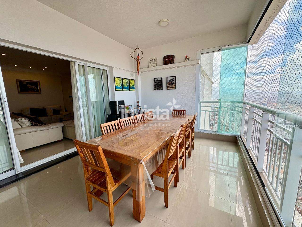 C&oacute;digo: 36079 R$ 1.600.000,00 Apartamento &agrave; venda no bairro Marap&eacute; 150 m&sup2; 3 quartos 2 vagas - Santos