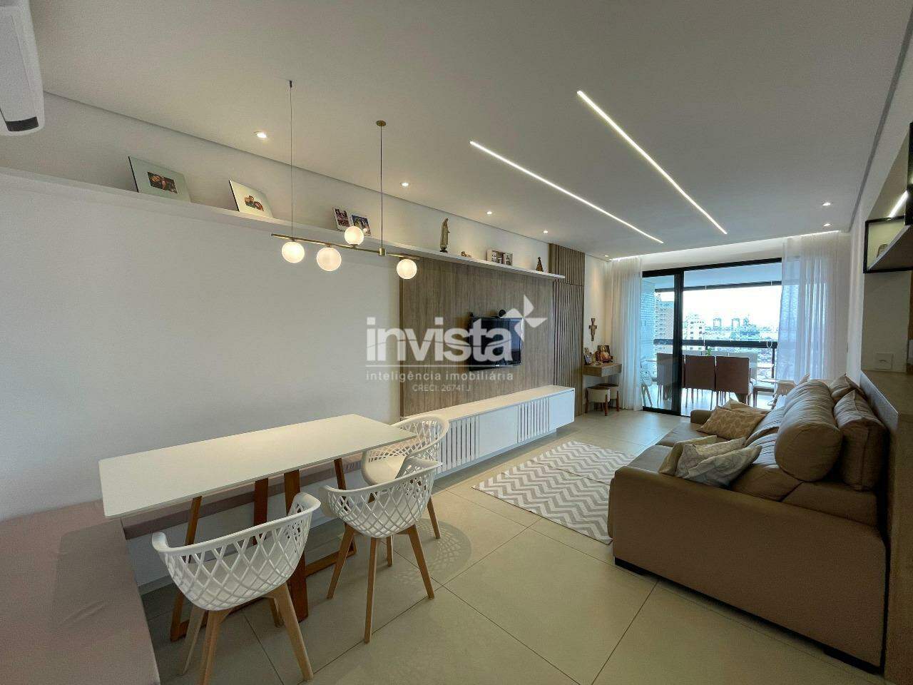 C&oacute;digo: 36226 R$ 1.600.000,00 Apartamento &agrave; venda no bairro Aparecida 120 m&sup2; 3 quartos 2 vagas - Santos