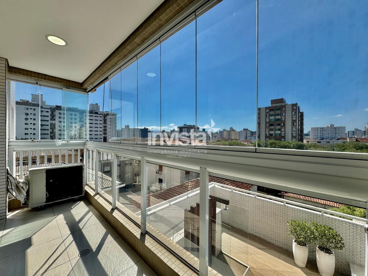 Apartamento &agrave; venda no bairro Marap&eacute; - Santos