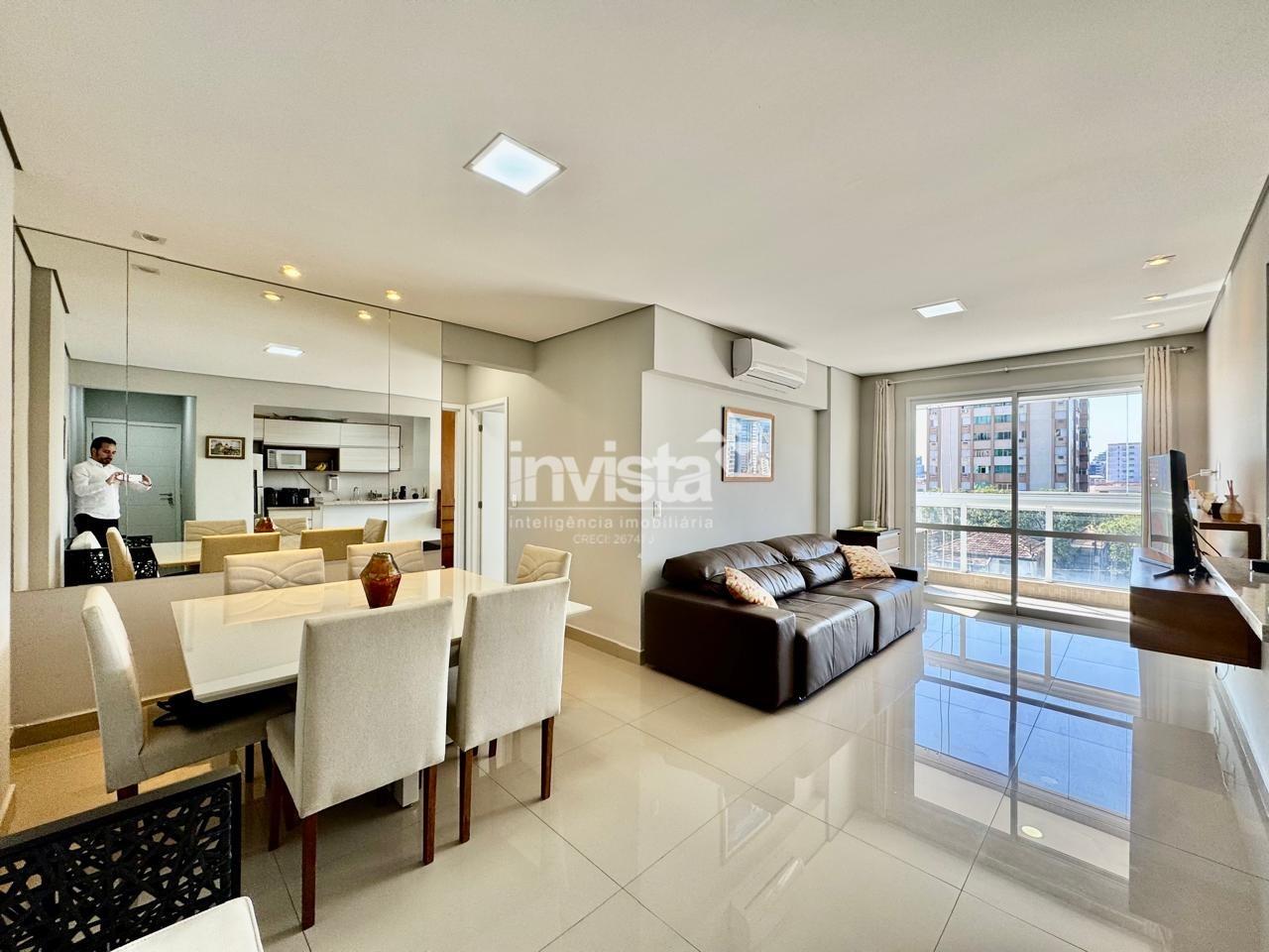 C&oacute;digo: 36284 R$ 819.000,00 Apartamento &agrave; venda no bairro Marap&eacute; 85 m&sup2; 2 quartos 1 vaga - Santos