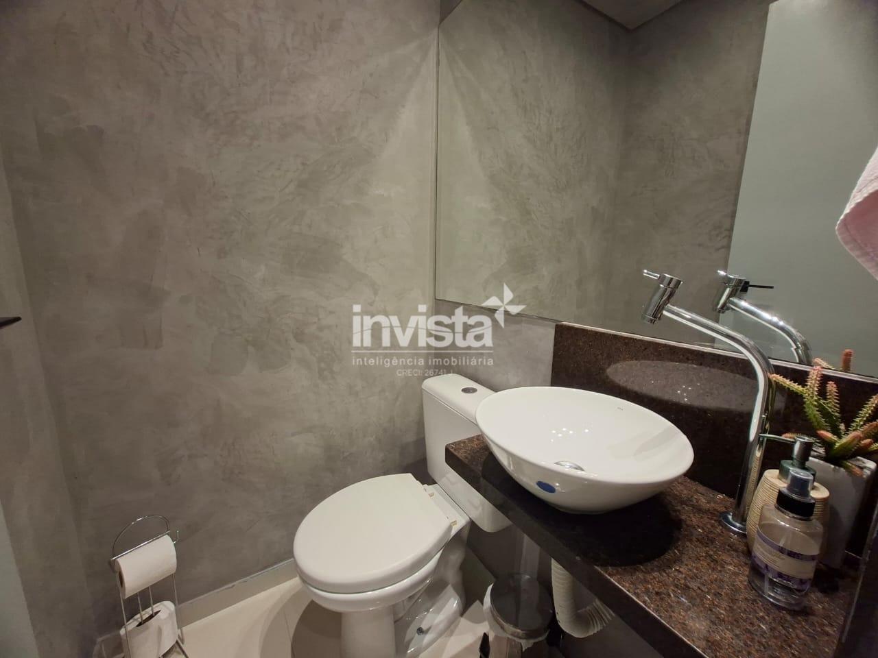 Apartamento &agrave; venda no bairro Gonzaga - Santos