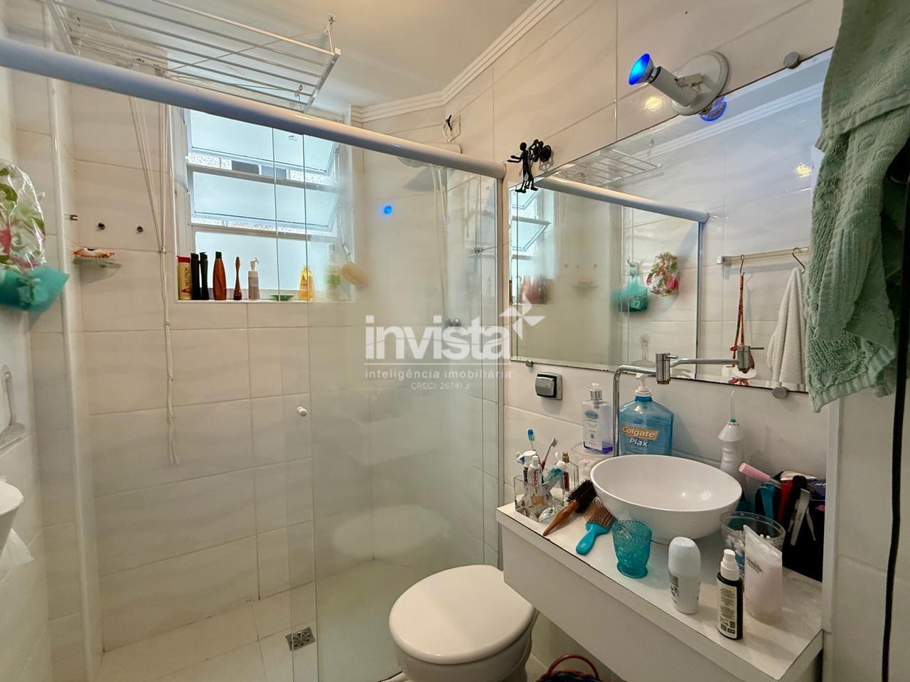 Apartamento 64 m&sup2; em Ponta da Praia, Santos &ndash; 1 quarto, 2 salas - Santos