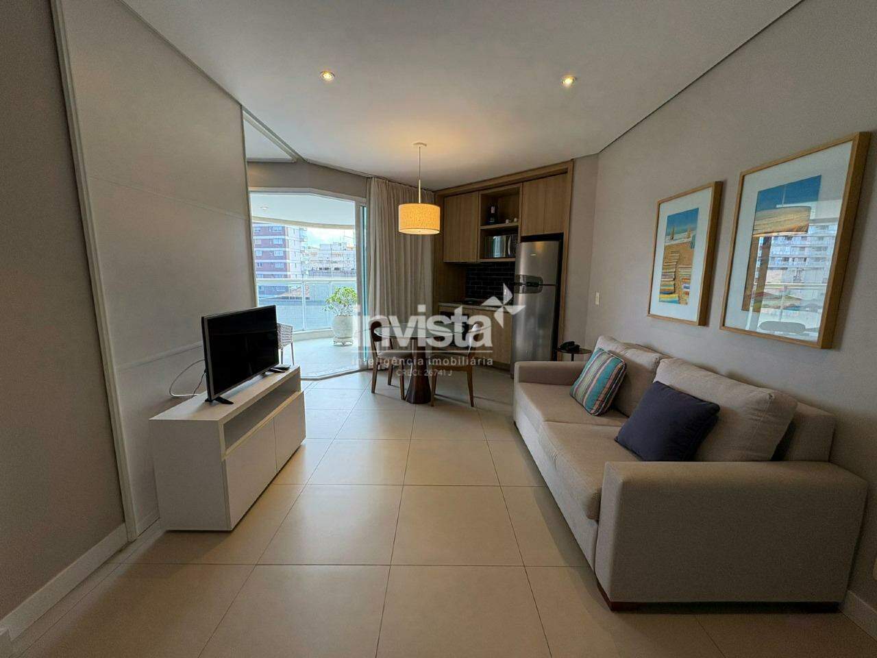 C&oacute;digo: 36414 R$ 695.000,00 Apartamento &agrave; venda no bairro Pomp&eacute;ia 45 m&sup2; 1 quarto 1 vaga - Santos
