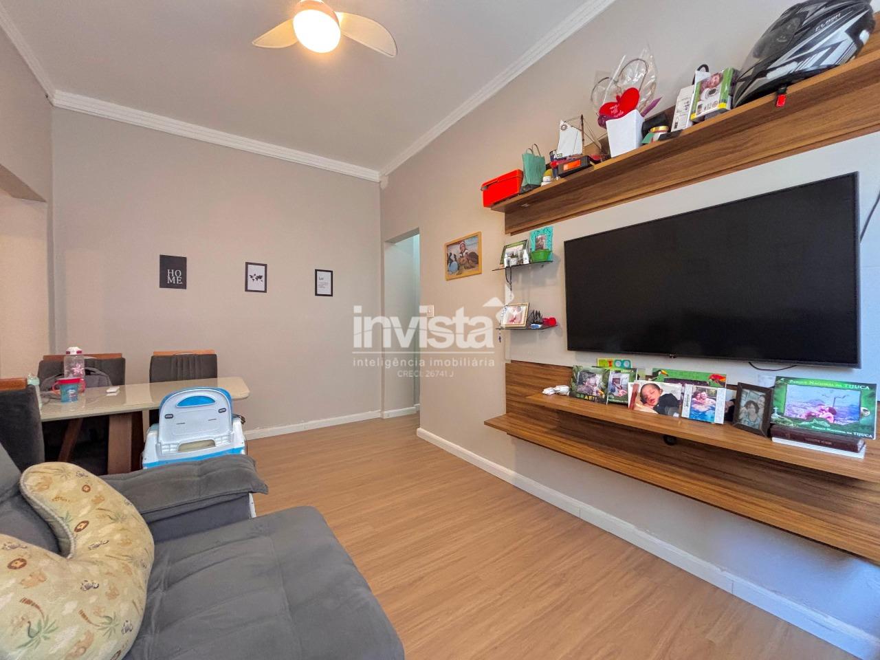 C&oacute;digo: 36429 R$ 330.000,00 Apartamento &agrave; venda no bairro Jos&eacute; Menino 72 m&sup2; 2 quartos 1 vaga - Santos