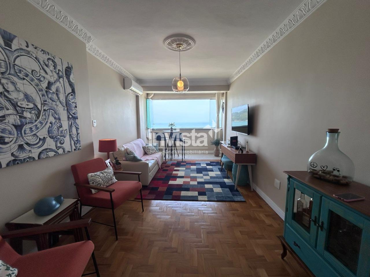 C&oacute;digo: 36709 R$ 1.500.000,00 Apartamento &agrave; venda no bairro Ponta da Praia 140 m&sup2; 3 quartos 1 vaga - Santos