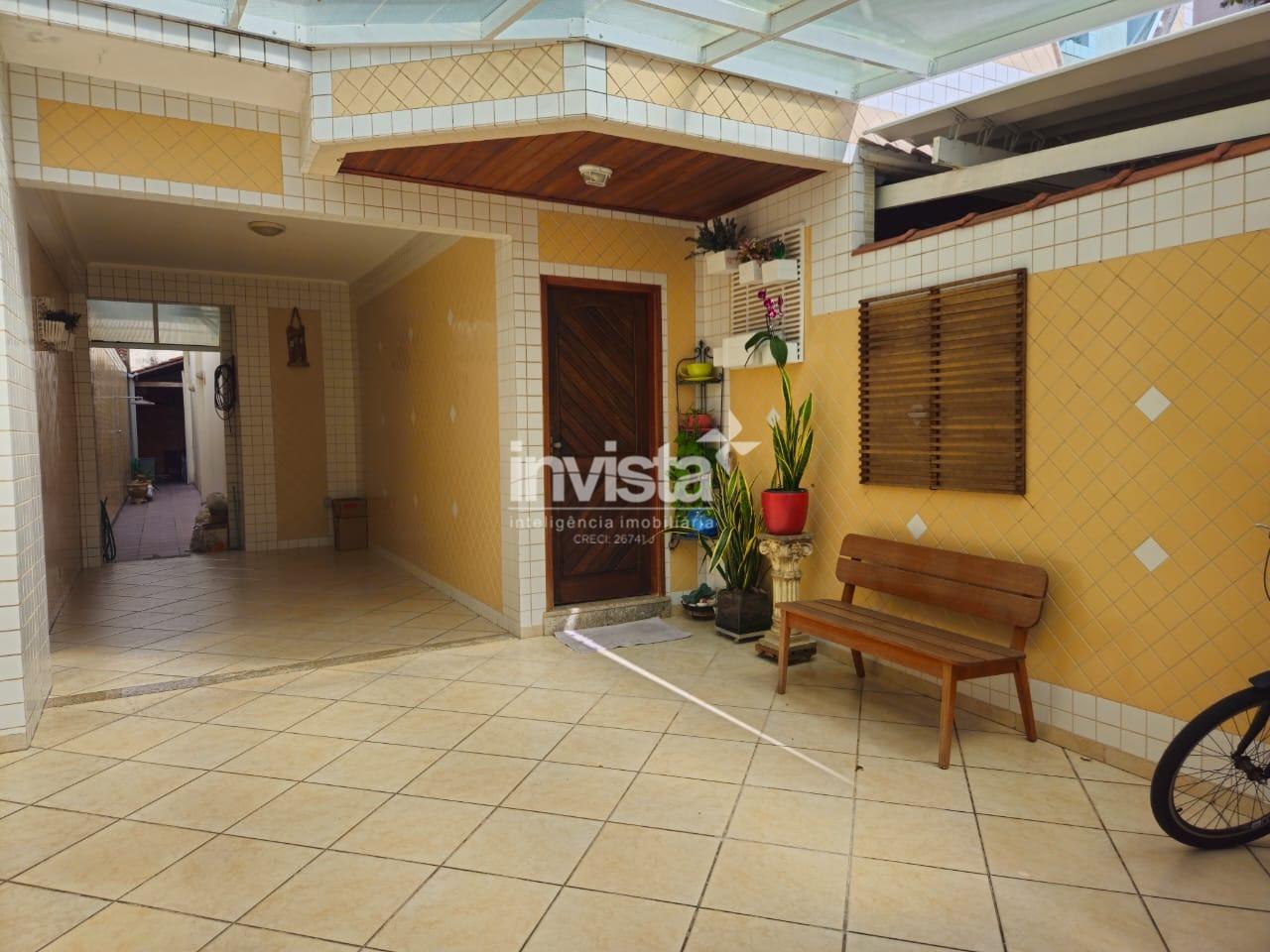 C&oacute;digo: 36795 R$ 1.065.000,00 Casa &agrave; venda no bairro Marap&eacute; 164 m&sup2; 3 quartos 2 vagas - Santos