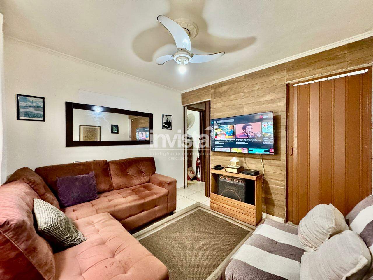 C&oacute;digo: 37009 R$ 265.000,00 Apartamento &agrave; venda no bairro Aparecida 46 m&sup2; 2 quartos 1 vaga - Santos