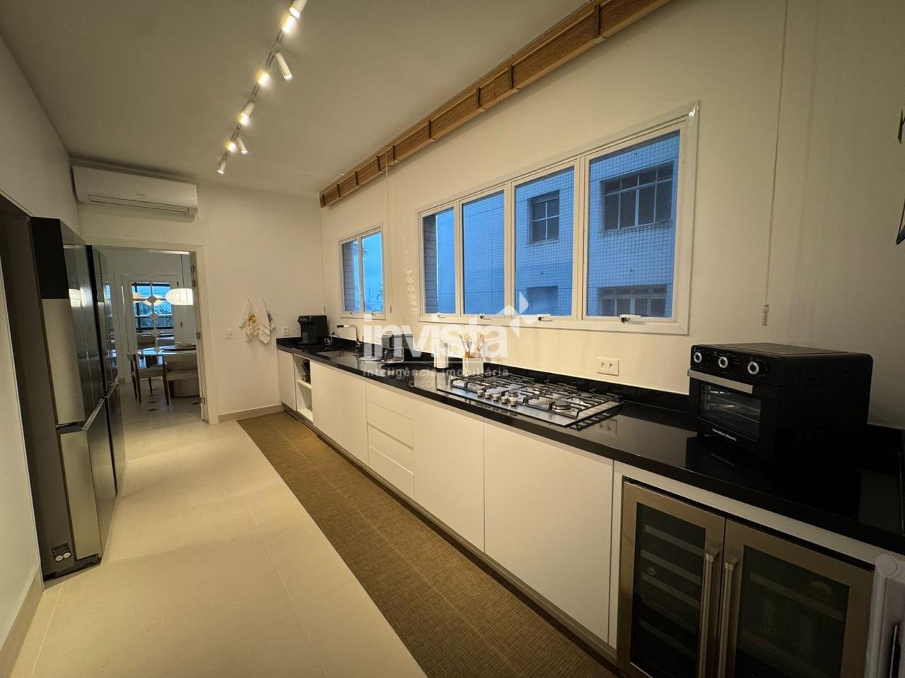 Apartamento para aluguel no bairro Aparecida - Santos