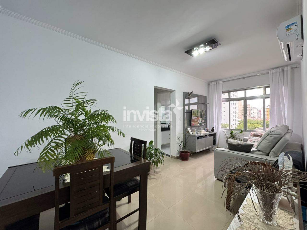 C&oacute;digo: 37254 R$ 550.000,00 Apartamento &agrave; venda no bairro Embar&eacute; 66 m&sup2; 2 quartos 1 vaga - Santos