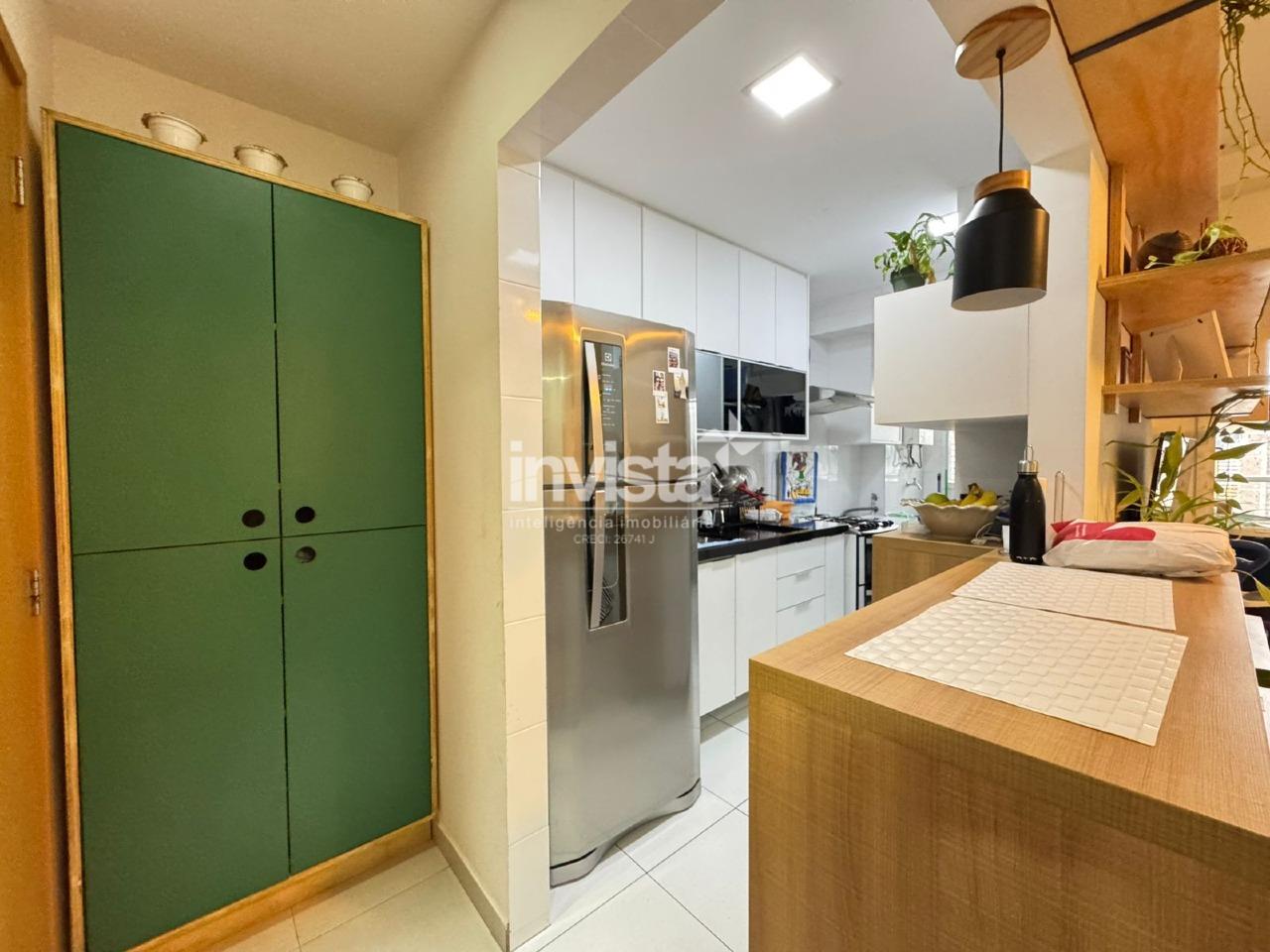 Apartamento &agrave; venda no bairro Gonzaga - Santos