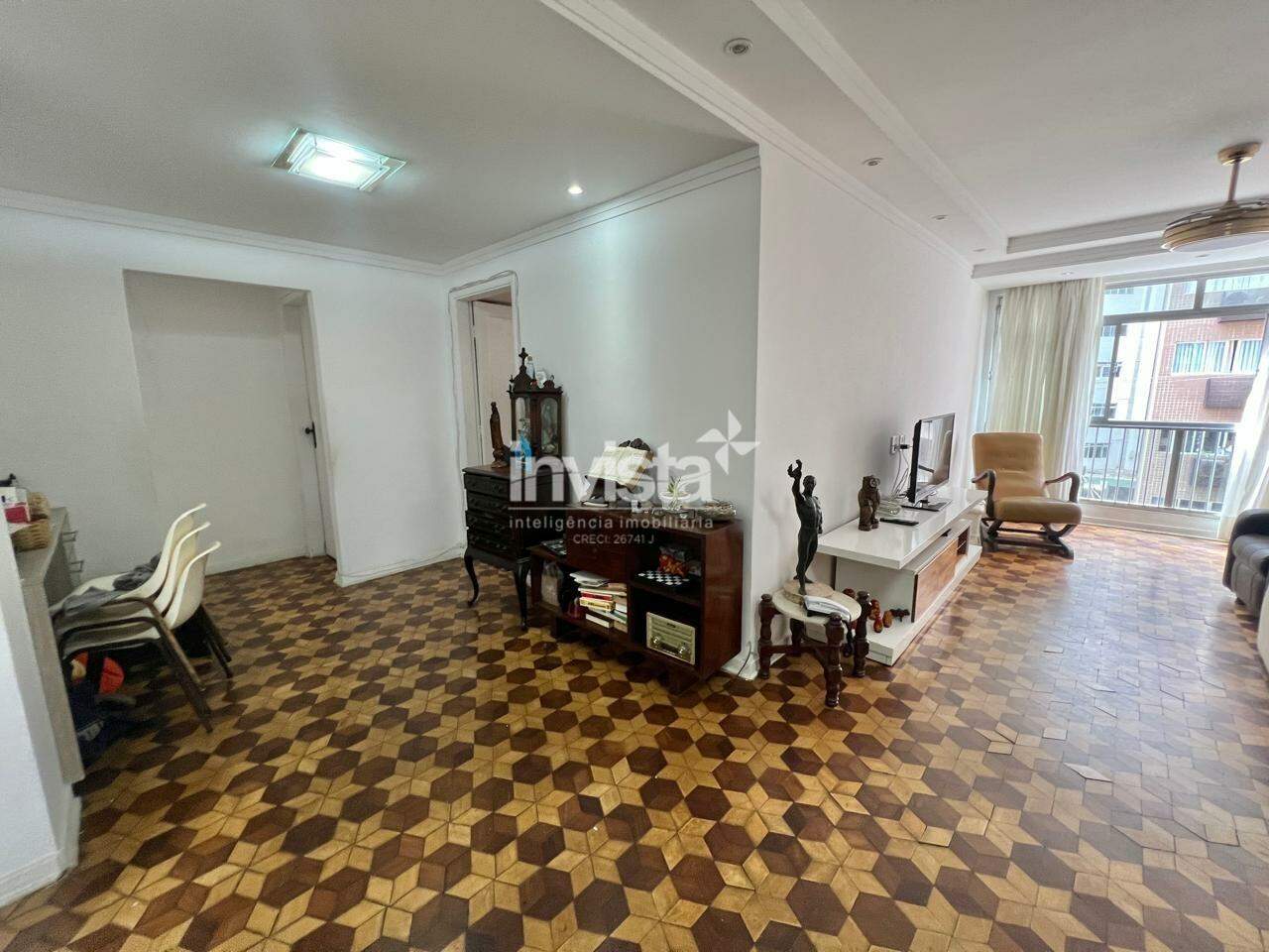 C&oacute;digo: 37539 R$ 760.000,00 Apartamento &agrave; venda no bairro Ponta da Praia 140 m&sup2; 3 quartos 1 vaga - Santos
