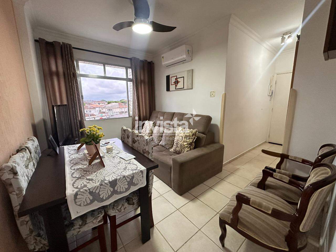 C&oacute;digo: 37554 R$ 335.000,00 Apartamento &agrave; venda no bairro Boqueir&atilde;o 53 m&sup2; 2 quartos 1 vaga - Santos