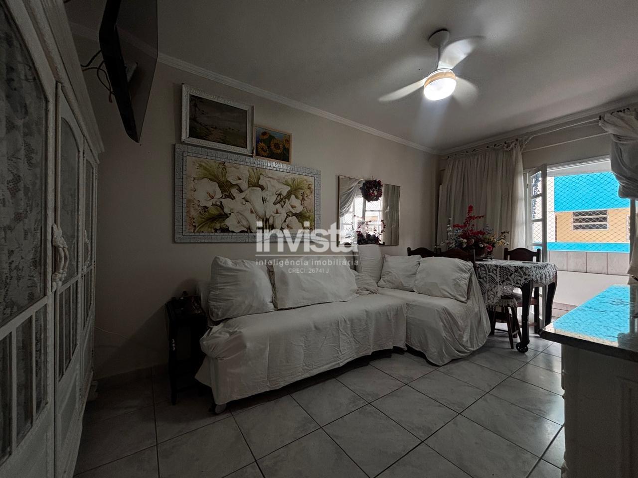 C&oacute;digo: 37583 R$ 450.000,00 Apartamento &agrave; venda no bairro Ponta da Praia 58 m&sup2; 1 quarto 1 vaga - Santos