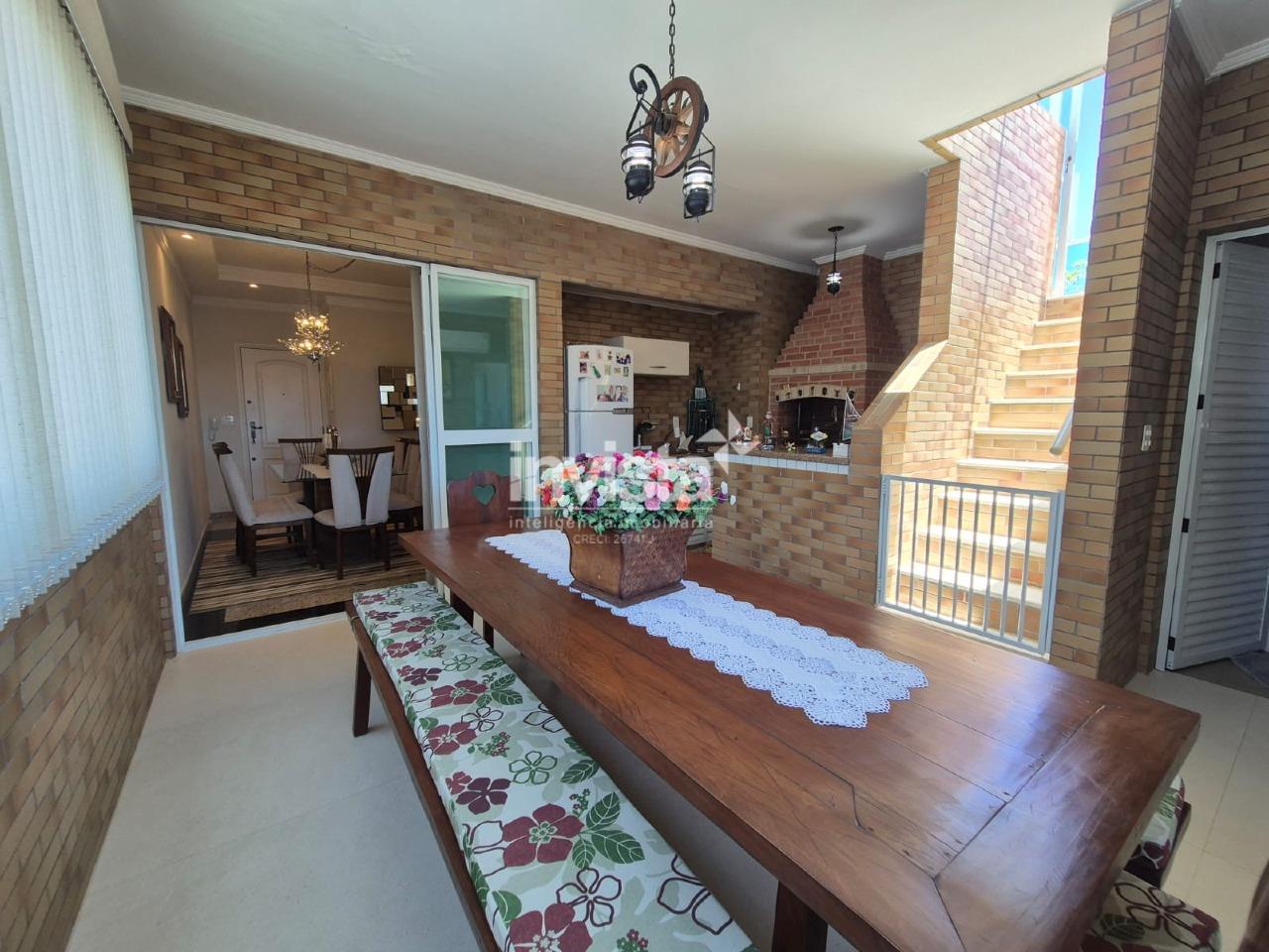 Cobertura &agrave; venda no bairro Gonzaga - Santos