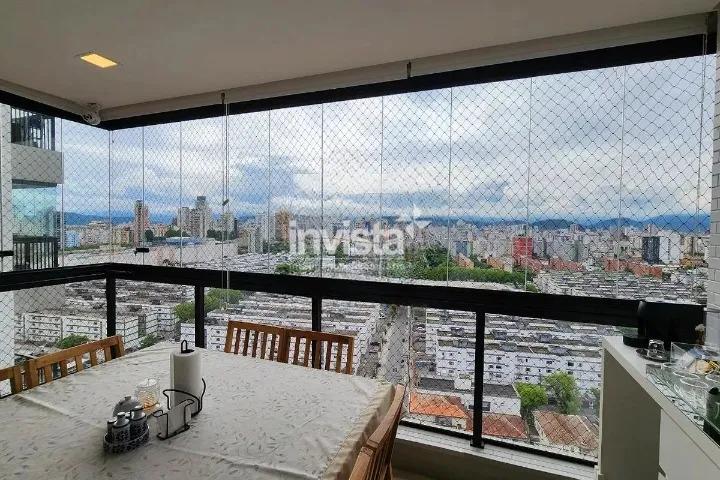 C&oacute;digo: 37811 R$ 1.380.000,00 Apartamento &agrave; venda no bairro Aparecida 83 m&sup2; 2 quartos 2 vagas - Santos