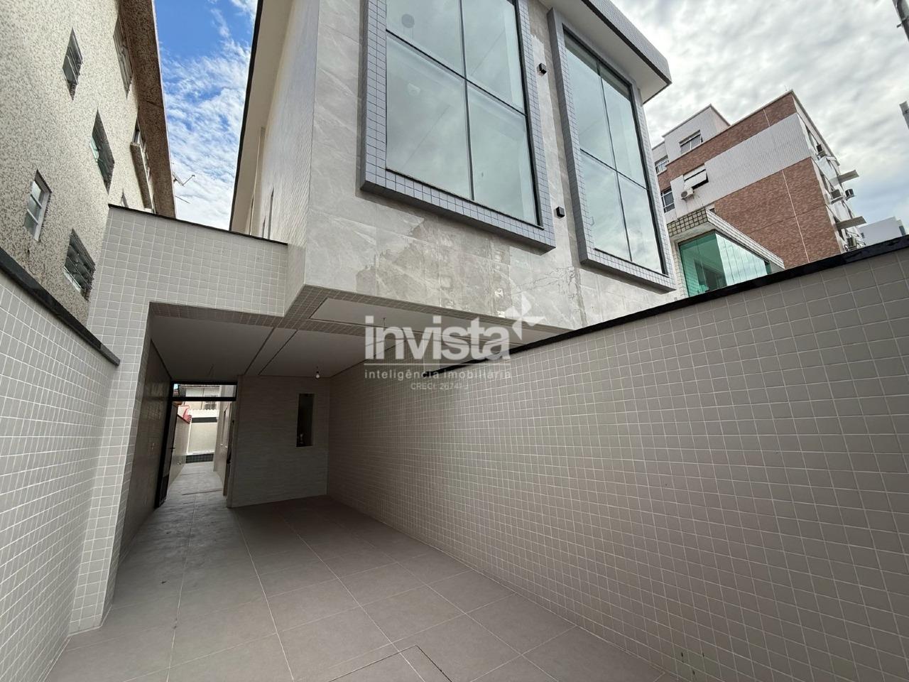 C&oacute;digo: 37961 R$ 1.500.000,00 Casa &agrave; venda no bairro Aparecida 145 m&sup2; 3 quartos 2 vagas - Santos