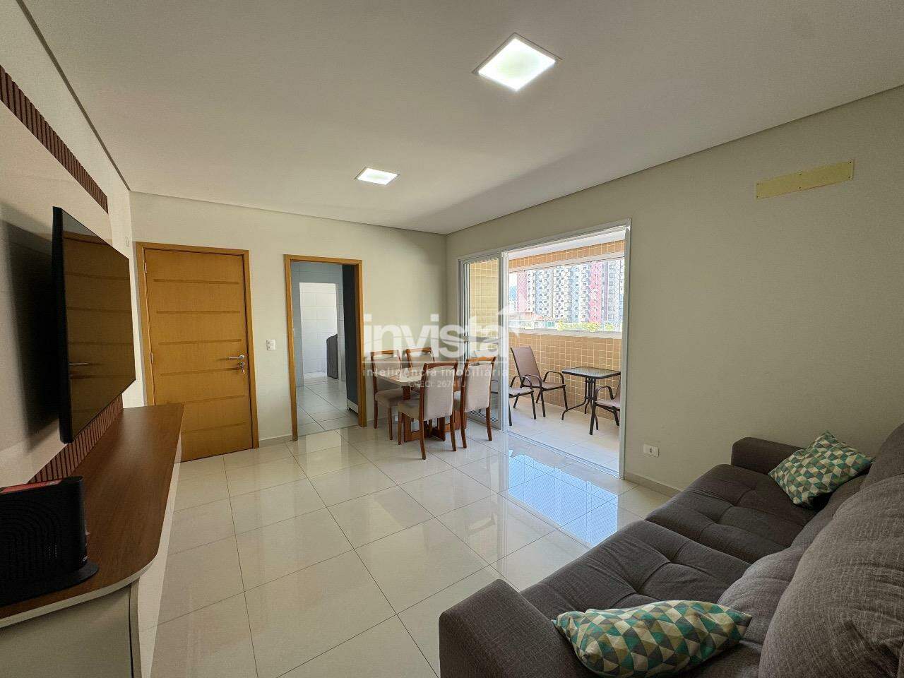 C&oacute;digo: 38111 R$ 1.050.000,00 Apartamento &agrave; venda no bairro Gonzaga 91 m&sup2; 2 quartos 1 vaga - Santos