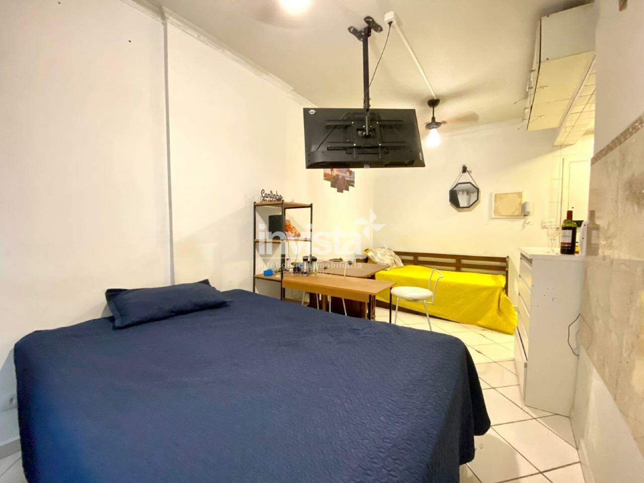 C&oacute;digo: 38117 R$ 255.000,00 Kitnet &agrave; venda no bairro Aparecida 21 m&sup2; 1 quarto 1 vaga - Santos