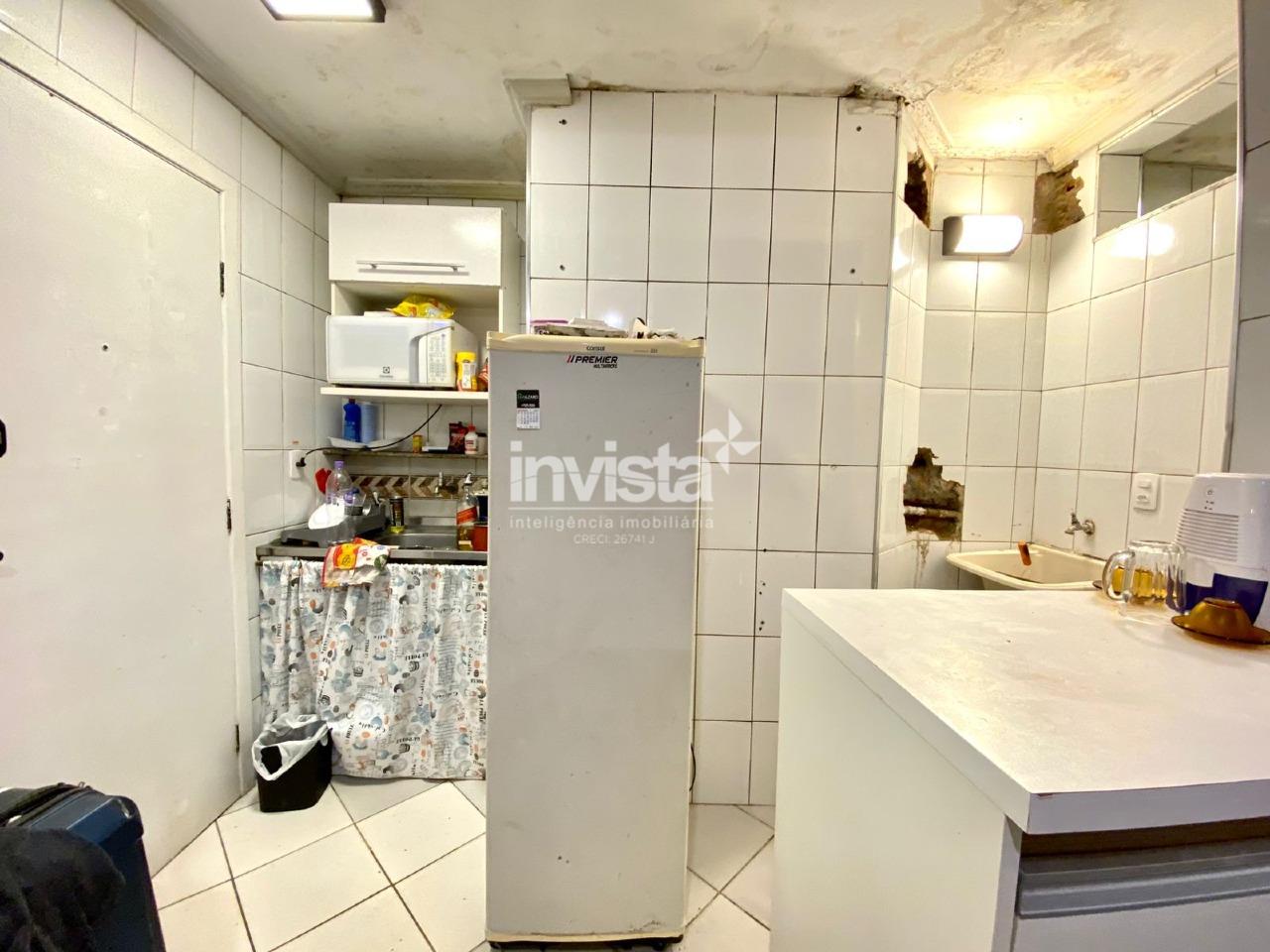 Kitnet &agrave; venda no bairro Aparecida - Santos