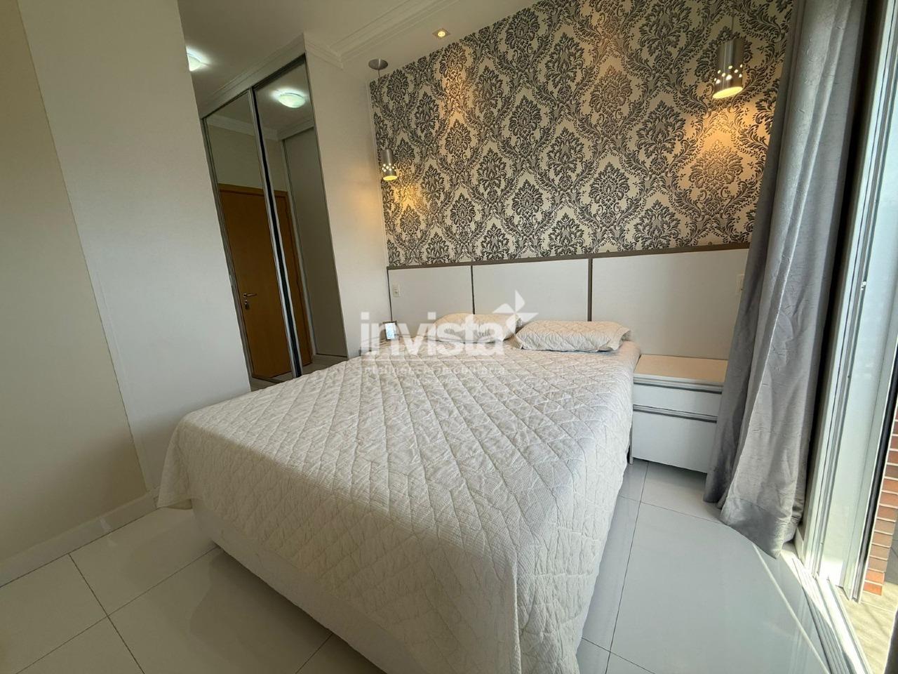 Apartamento 2 Su&iacute;tes, 89 m&sup2;, 2 Vagas em Santos (Campo Grande) &ndash; Mobiliado - Santos