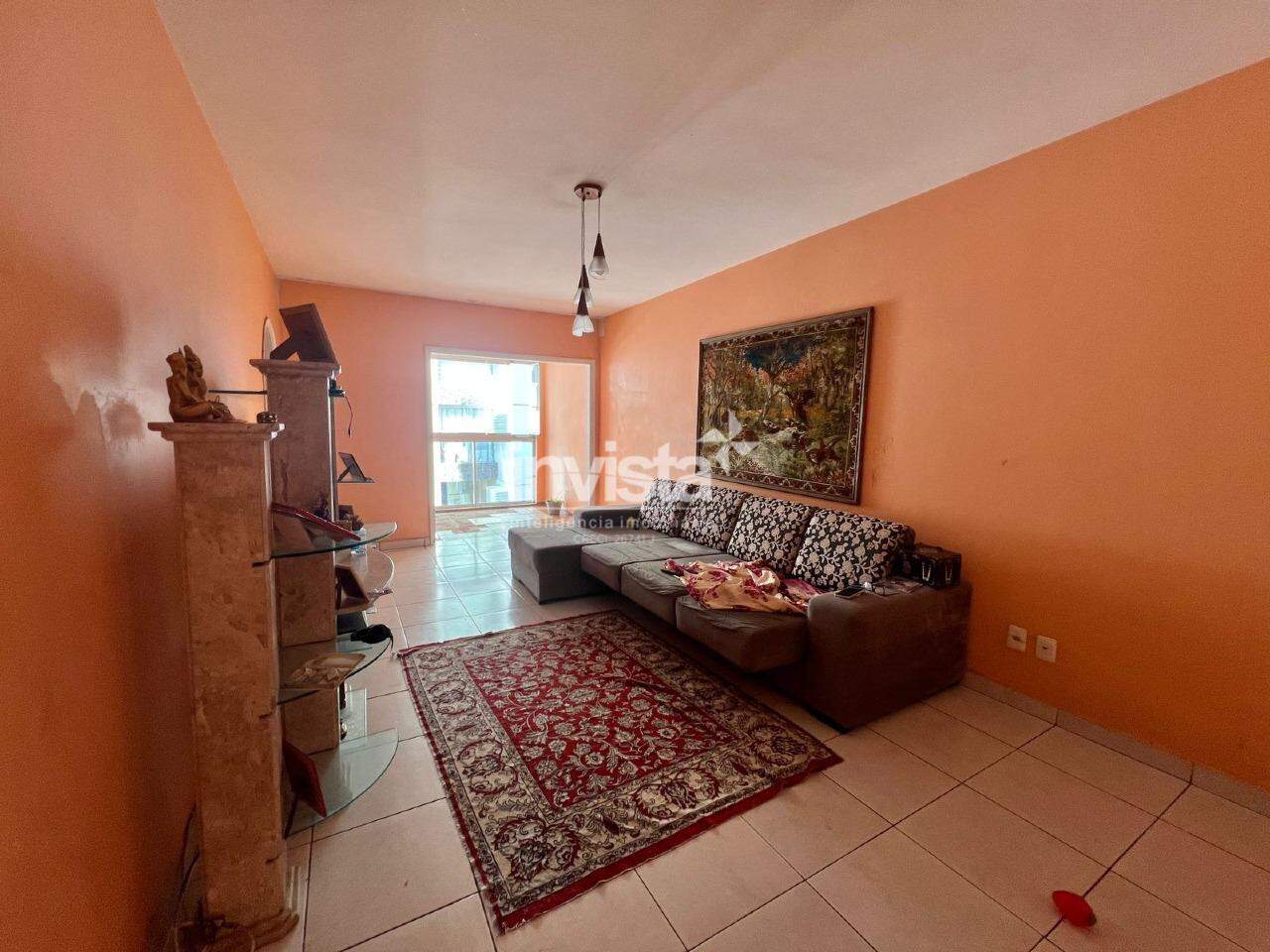 C&oacute;digo: 38272 R$ 900.000,00 Apartamento &agrave; venda no bairro Aparecida 139 m&sup2; 3 quartos 1 vaga - Santos