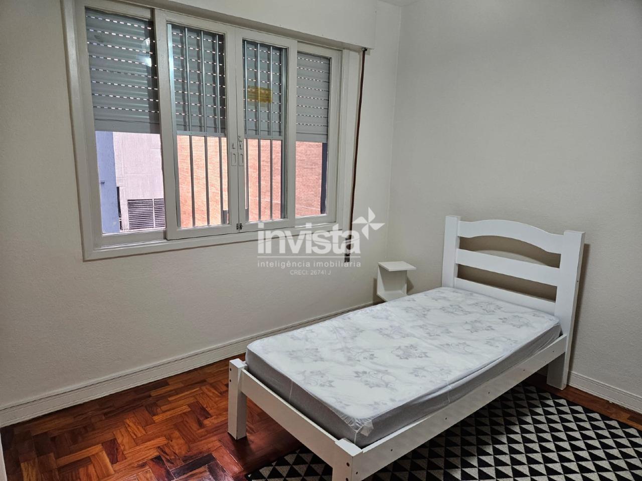 Apartamento para aluguel no bairro Gonzaga - Santos