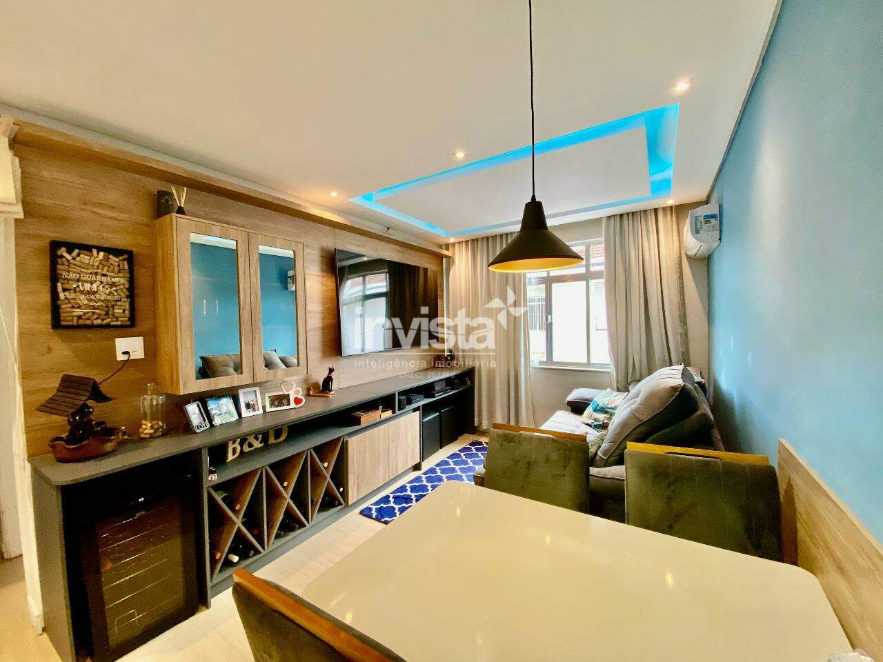 C&oacute;digo: 38409 R$ 690.000,00 Apartamento &agrave; venda no bairro Encruzilhada 96 m&sup2; 3 quartos 1 vaga - Santos