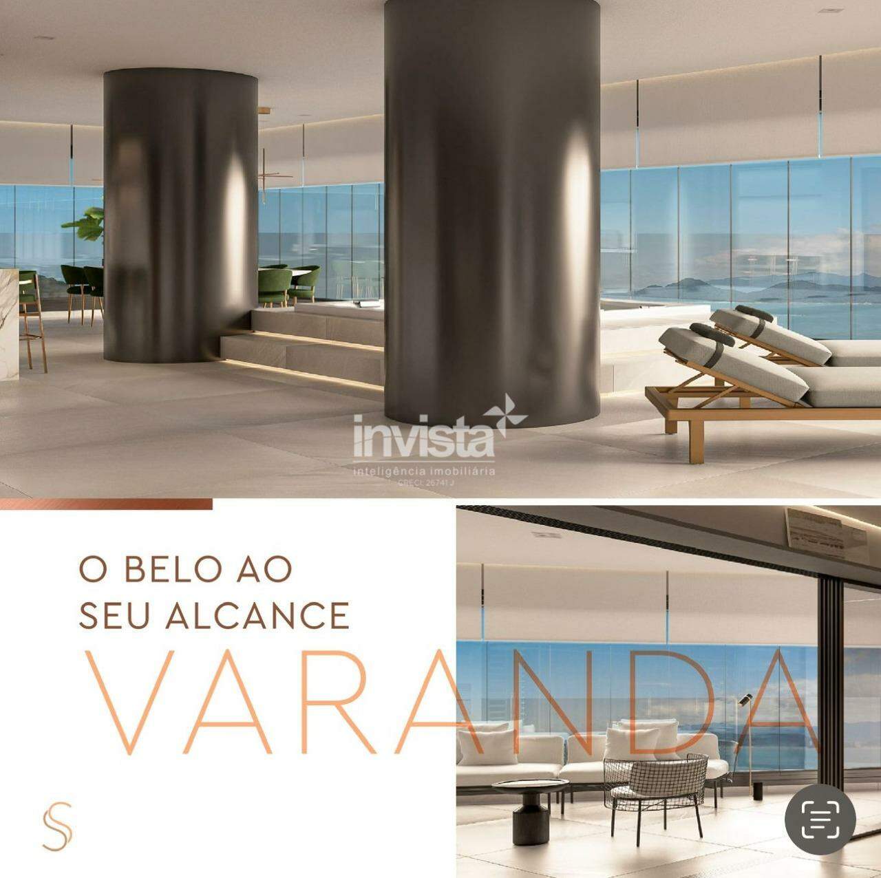 Apartamento &agrave; venda no bairro Ponta da Praia - Santos