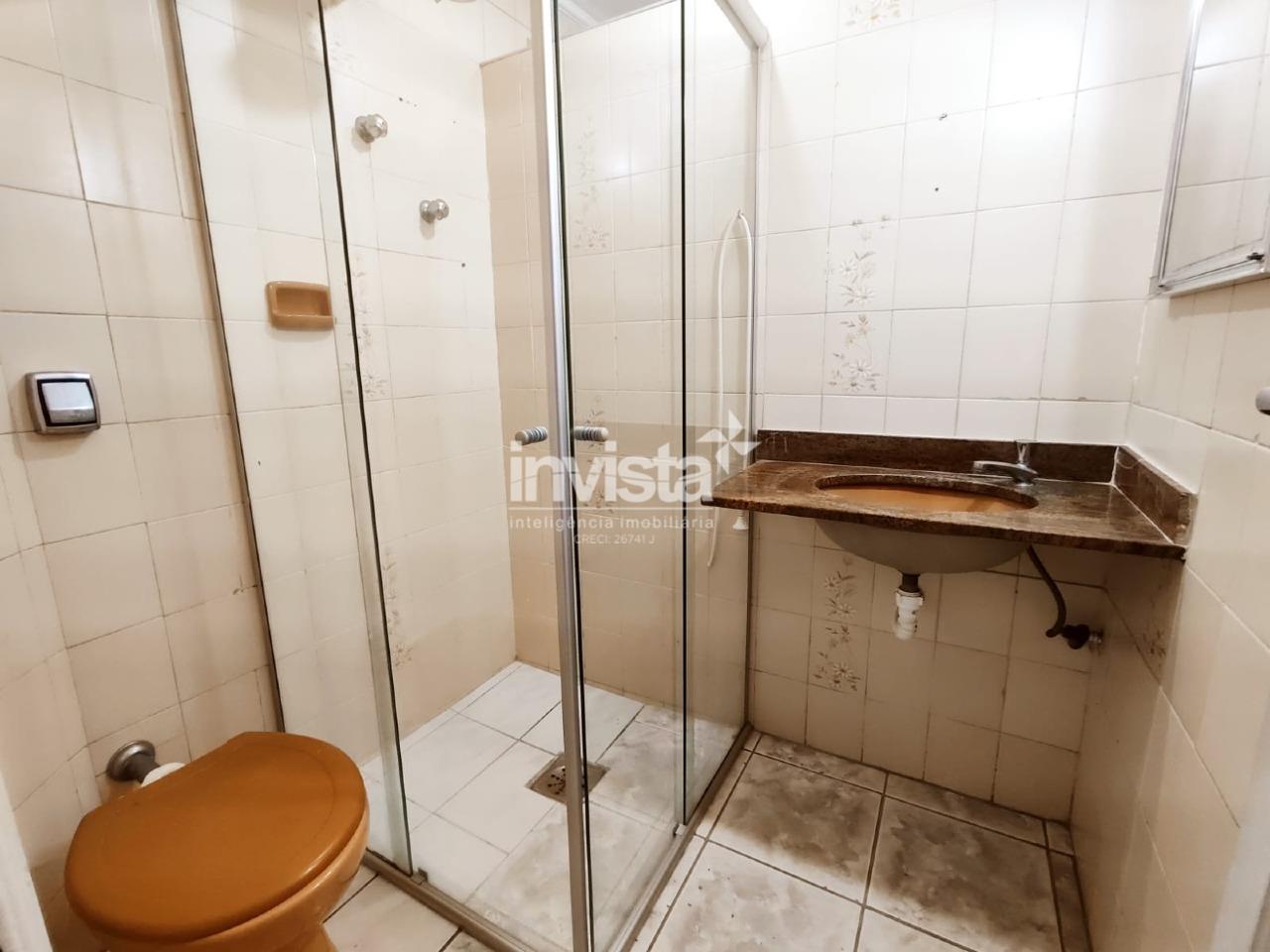 Apartamento para aluguel no bairro Boqueir&atilde;o - Santos