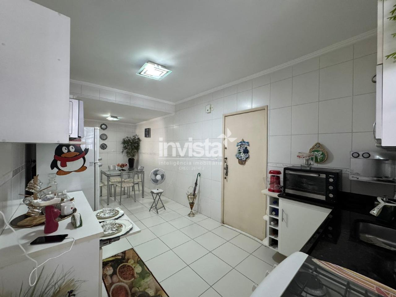 Apartamento &agrave; venda no bairro Gonzaga - Santos