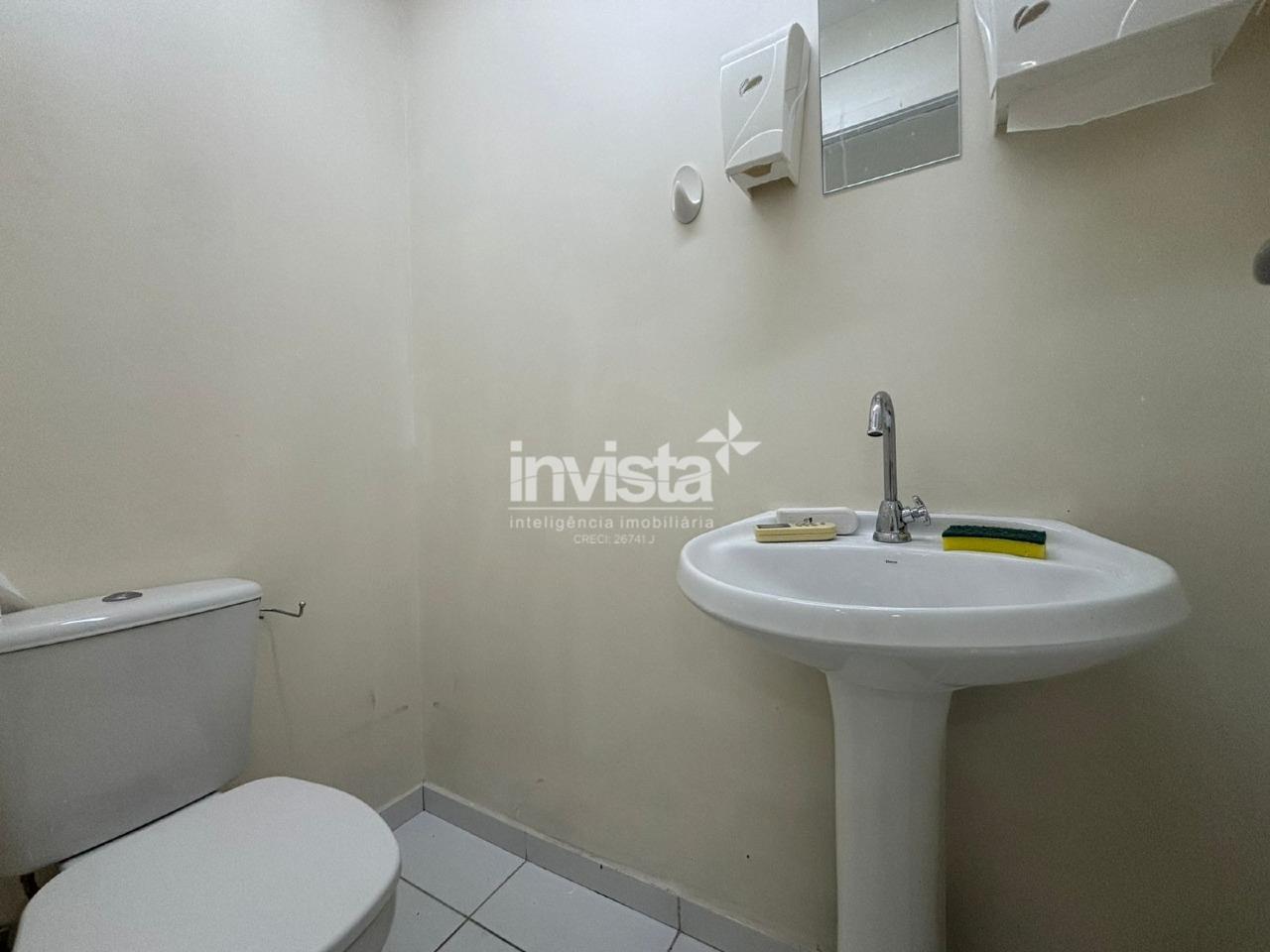 Sala Comercial &agrave; venda no bairro Vila Mathias - Santos