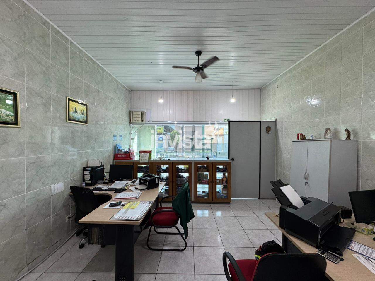 C&oacute;digo: 38897 R$ 600.000,00 Ponto Comercial &agrave; venda no bairro Macuco 156 m&sup2; 0 quartos 0 vagas - Santos