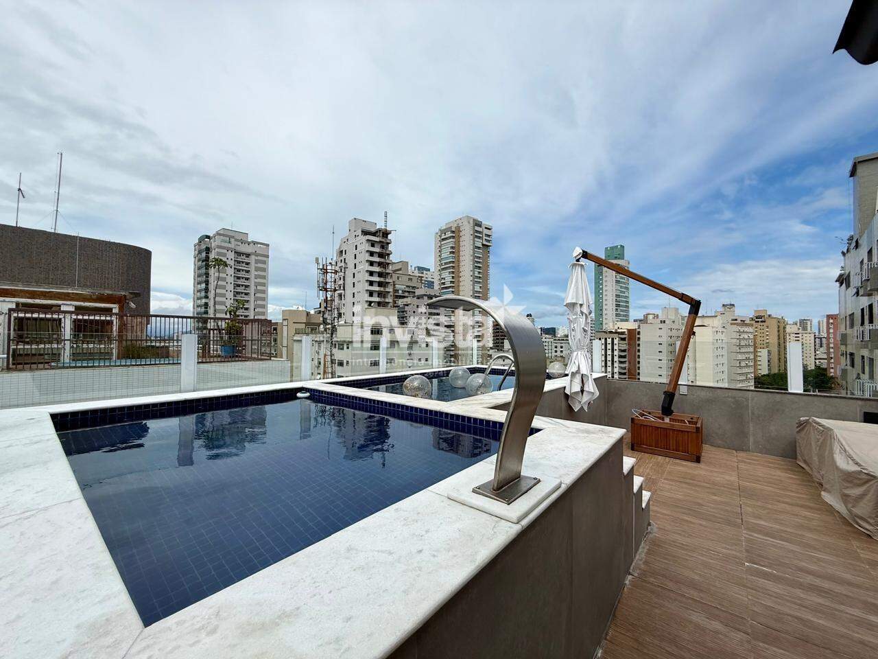 C&oacute;digo: 38927 R$ 3.400.000,00 Cobertura &agrave; venda no bairro Aparecida 261 m&sup2; 3 quartos 1 vaga - Santos