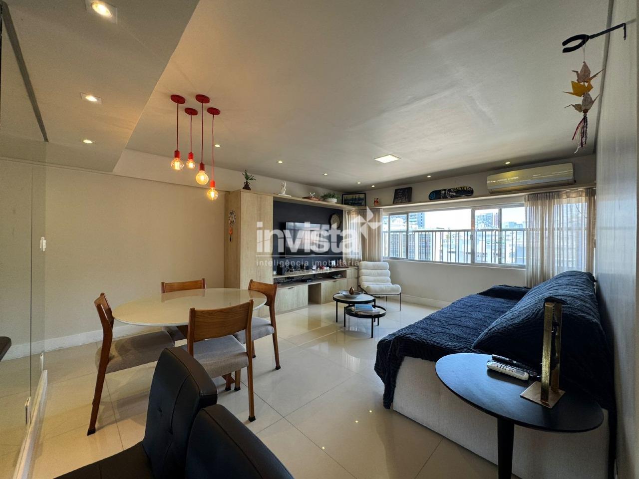 C&oacute;digo: 39119 R$ 1.200.000,00 Apartamento &agrave; venda no bairro Gonzaga 110 m&sup2; 2 quartos 2 vagas - Santos