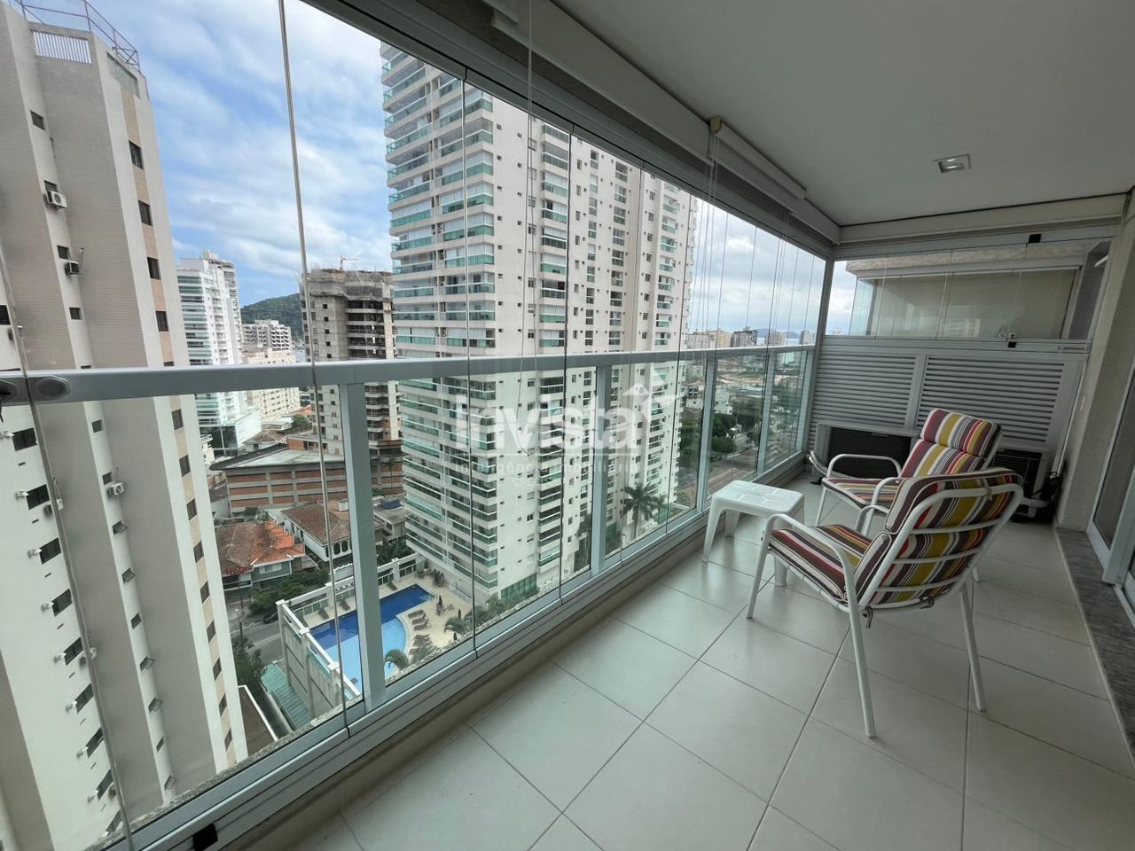 C&oacute;digo: 39131 R$ 5.000,00 Apartamento para alugar no bairro Ponta da Praia 55 m&sup2; 1 quarto 1 vaga - Santos