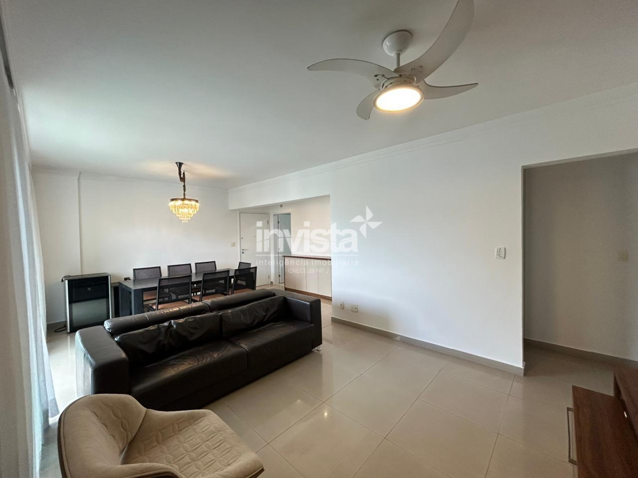 Apartamento para aluguel no bairro Gonzaga - Santos