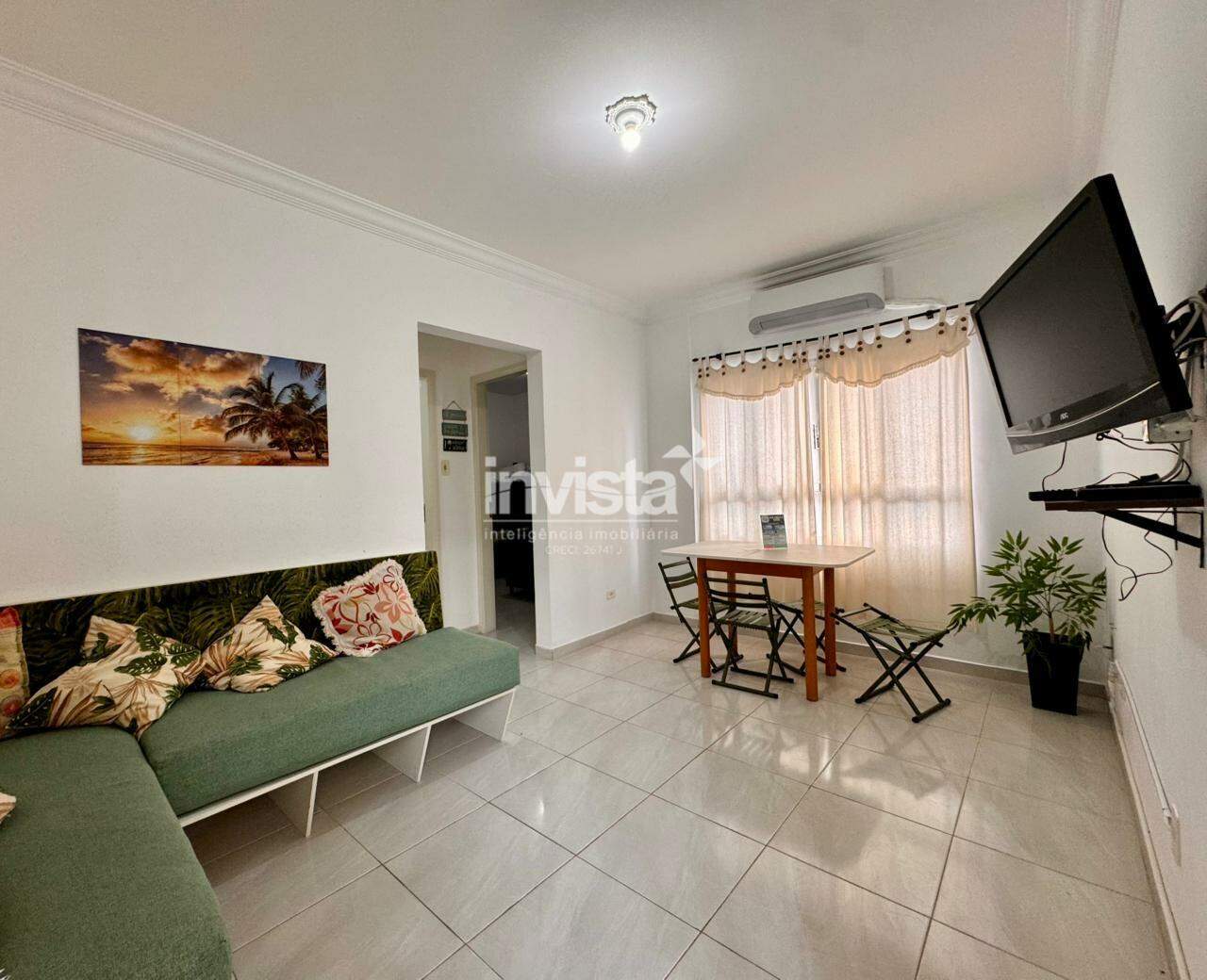 C&oacute;digo: 39176 R$ 365.000,00 Apartamento &agrave; venda no bairro Embar&eacute; 49 m&sup2; 1 quarto 1 vaga - Santos