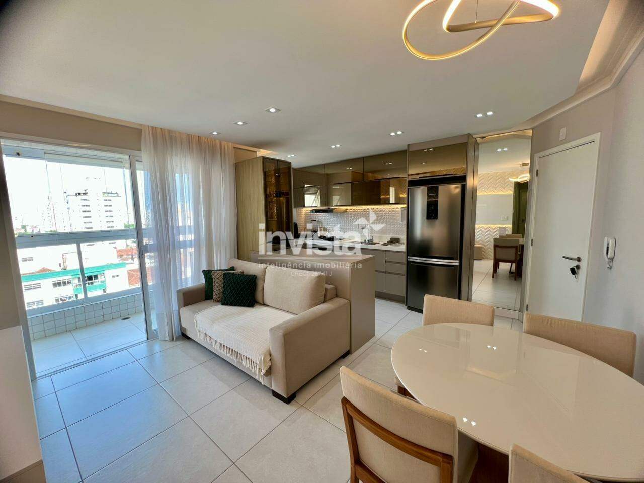 C&oacute;digo: 39247 R$ 749.900,00 Apartamento &agrave; venda no bairro Boqueir&atilde;o 63 m&sup2; 2 quartos 1 vaga - Santos