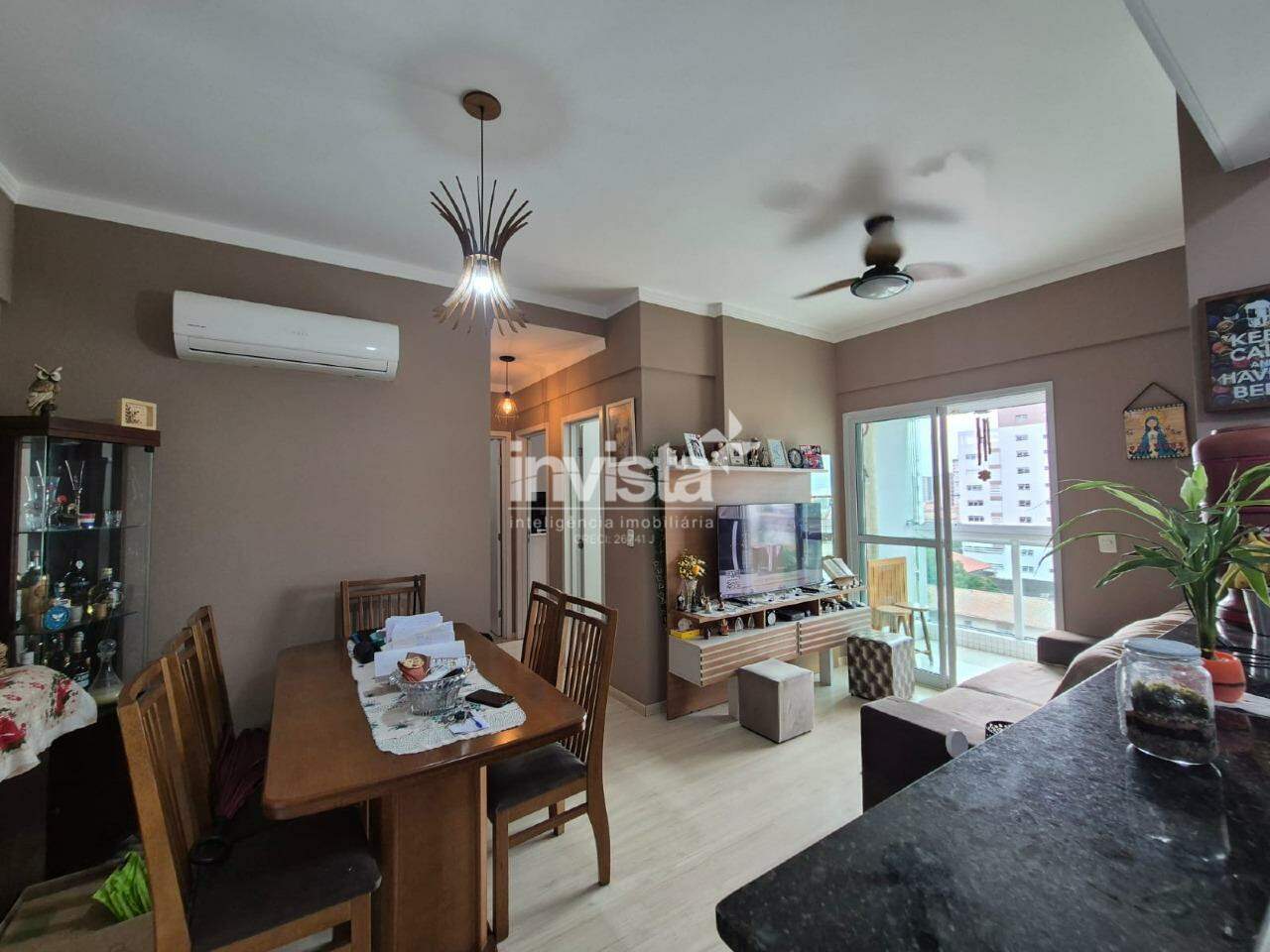 C&oacute;digo: 39266 R$ 559.500,00 Apartamento &agrave; venda no bairro Estu&aacute;rio 60 m&sup2; 2 quartos 1 vaga - Santos