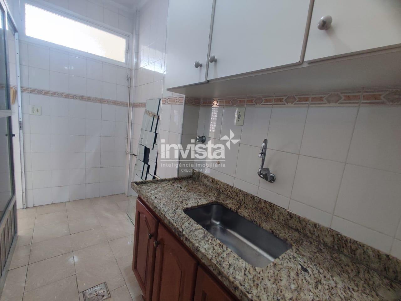 ALUGUEL: APARTAMENTO NO JOS&Eacute; MENINO | 2 DORM. COM VISTA MAR - Santos